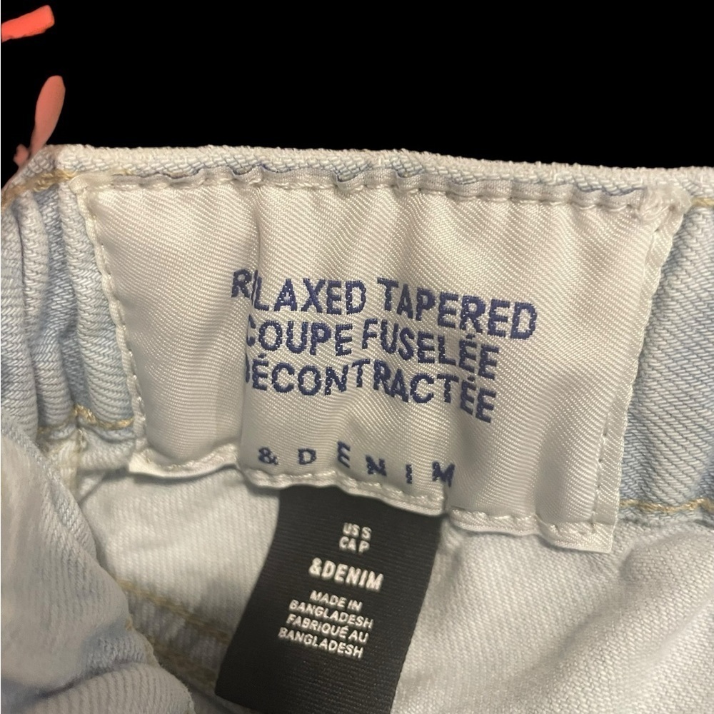 & Denim relaxed tapered jeans - Picture 4 of 6